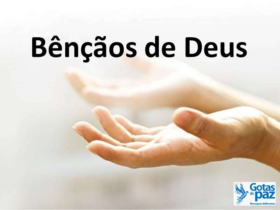 Bençãos De Deus Gotas De Paz